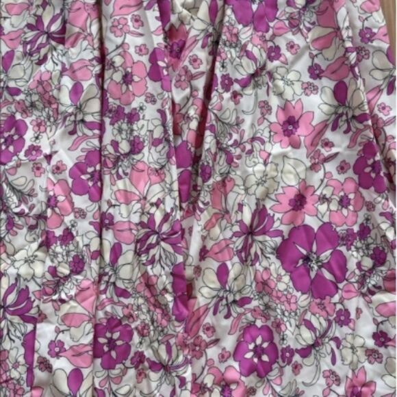 Women's Pink Floral Long Maxi Dress - Picture 8 of 10